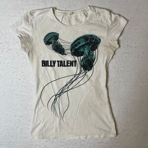 Billy Talent Jellyfish Graphic T Shirt Women's Size Medium‎ Well worn!
